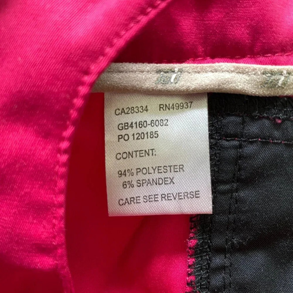 TAIL Pink High Rise  Bermuda Golf Shorts 10” Size 8 - Picture 10 of 10